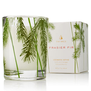 Frasier Fir Pine Needle Votive Holiday Candles The Thymes 