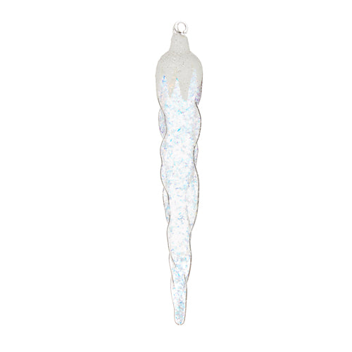 Frosted Icicle Ornament Holiday Ornament Tabula Rasa Essentials 