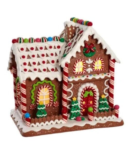 Gingerbread House 9" LED Holiday Decor TABULA RASA ESSENTIALS 