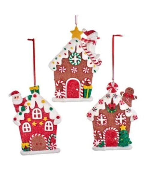 Gingerbread House Ornament Holiday Ornament TABULA RASA ESSENTIALS 