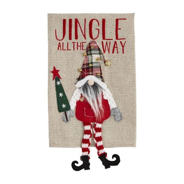 Gnome Dangle Kitchen Towel Holiday Entertaining TABULA RASA ESSENTIALS Jingle 