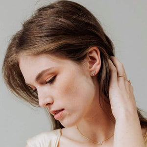 Harlowe Gold Earrings Earrings Tabula Rasa Essentials 