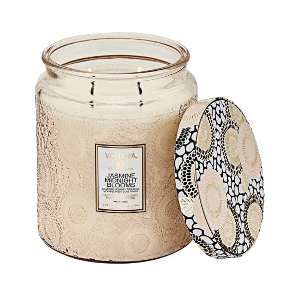 Jasmine Midnight Blossom Luxe Jar Candles Voluspa 