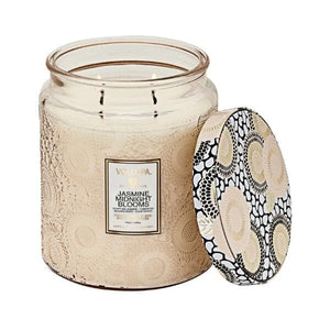 Jasmine Midnight Blossom Luxe Jar Candles Voluspa 
