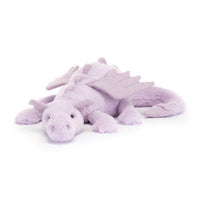 Lavender Dragon Plush Toy Jellycat Large 