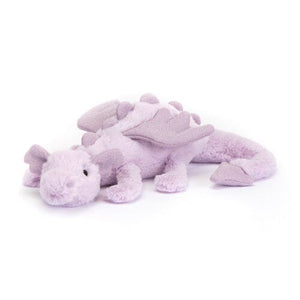 Lavender Dragon Plush Toy Jellycat Small 
