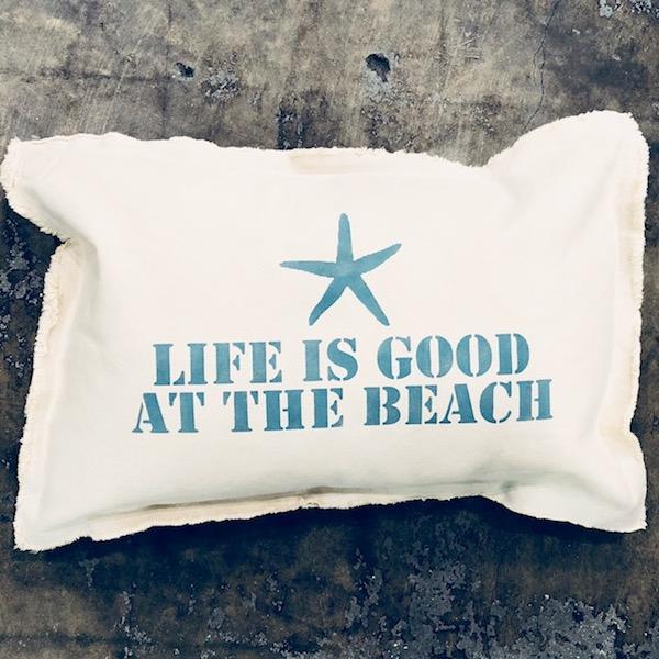 Life Is Good Baby Rectangle Pillow Tabula Rasa Essentials