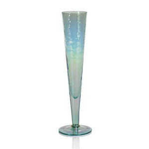 Luster Blue Slim Champagne Glass Champagne Flute Tabula Rasa Essentials 