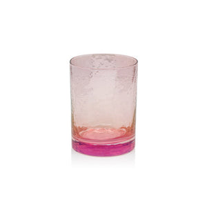 Luster Pink DOF Glass Drinkware Tabula Rasa Essentials 