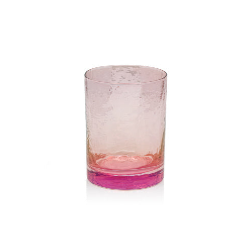 Luster Pink DOF Glass Drinkware Tabula Rasa Essentials 