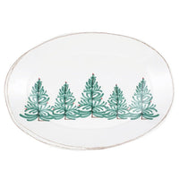 Melamine Lastra Holiday Oval Platter Serveware Tabula Rasa Essentials 