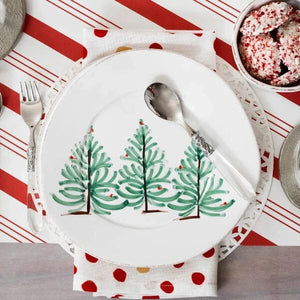 Melamine Lastra Holiday Salad Plate Holiday Entertaining Vietri 