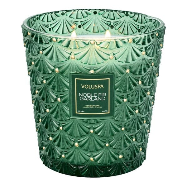 Noble Fir 3 Wick Hearth Candle Holiday Candles Voluspa 