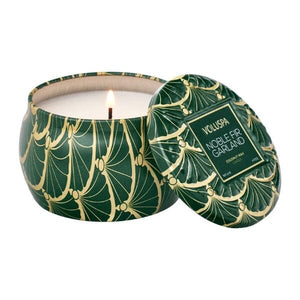 Noble Fir Mini Tin Holiday Candles Voluspa 