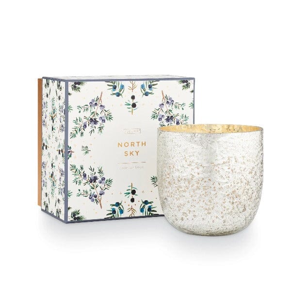 North Sky Lg Boxed Crackle Candle Holiday Candles Illume 