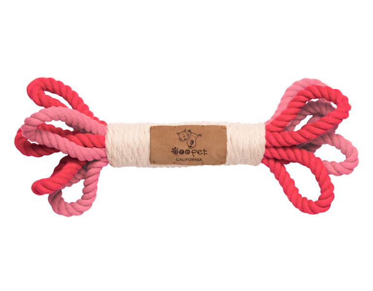 Pink Loop Rope Toy Pets Tabula Rasa Essentials 