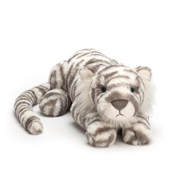 Sacha Snow Tiger Plush Plush Toy Jellycat 