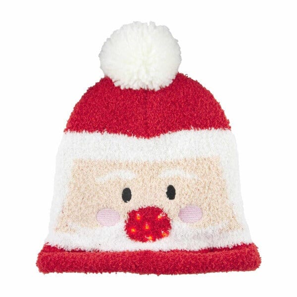 Santa Light Up Hat Holiday Gifts TABULA RASA ESSENTIALS 