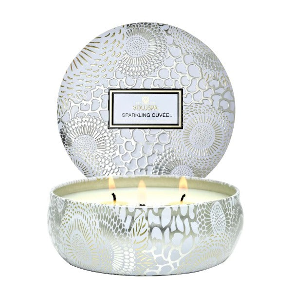 Sparkling Cuvee 3 Wick Candle Candles Voluspa 