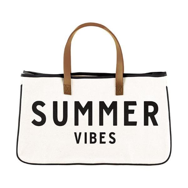 Summer Vibes Canvas Tote - TEMPORARILY SOLD OUT Tote Tabula Rasa Essentials 