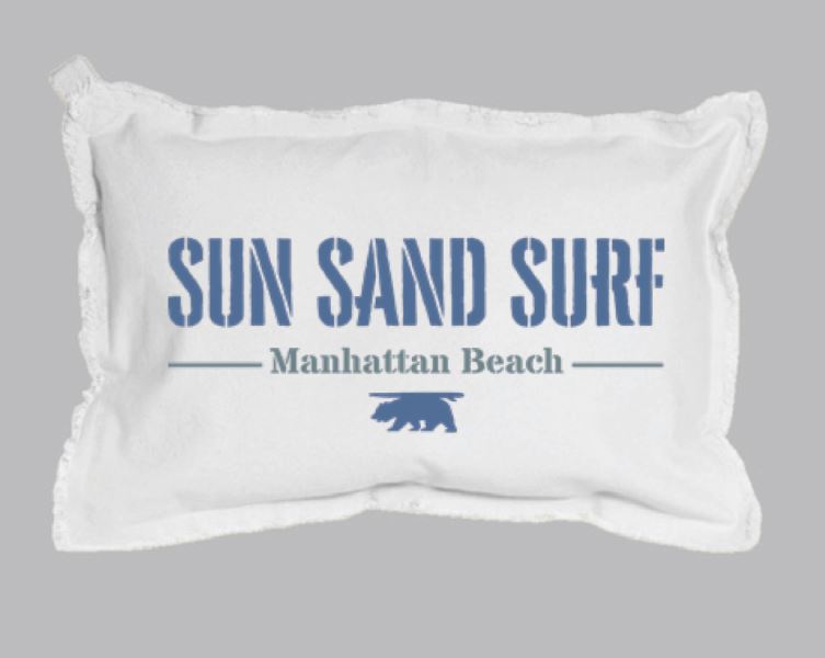 Sun Sand Surf Baby Rectangle Pillow Pillow Tabula Rasa Essentials Nautical MB 