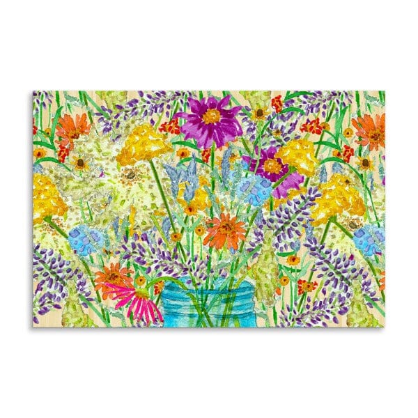 Wildflowers Paper Placemats Placemat TABULA RASA ESSENTIALS 