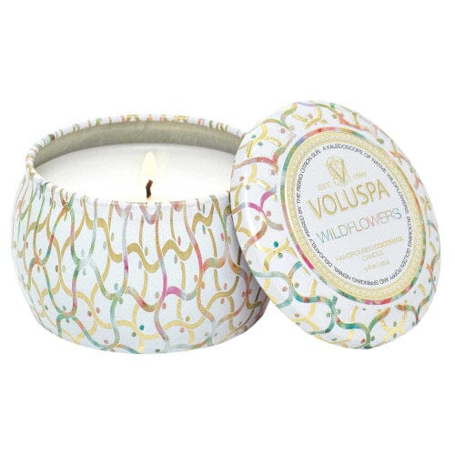 Wildflowers Petite Candle Tin Candles Voluspa 